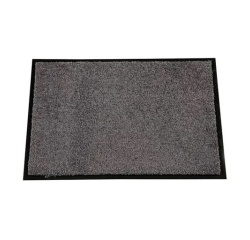 Tapis d'accueil haute performance pour passage intense - 60 x 80 cm - Gris