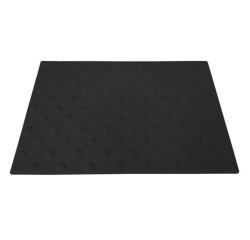 Dalle podotactile extérieure en ABS - 2 dimensions - 3 coloris - extérieure - à visser