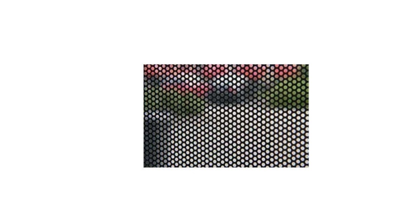 Signalisation surface vitrée Micro Perforée
