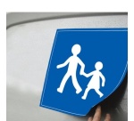 Plaque magnétique pour - Enfant à bord