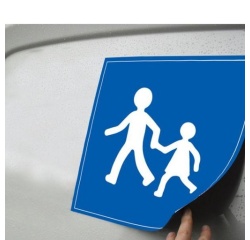Plaque magnétique pour - Enfant à bord