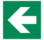 Evacuation flèche