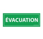 Panneau Evacuation