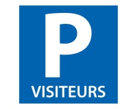 Signalisation de parking - Pictogramme Place de Parking Visiteurs
