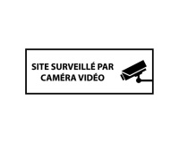 Panneau d'information - Pictogramme de sécurité Vidéo surveillance