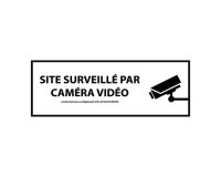 Signalétique de vidéoprotection - Surveillance vidéo 24h/24h