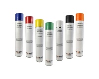 Peinture de Traçage au Sol - Aérosol Multicolore - Alkyde modifié