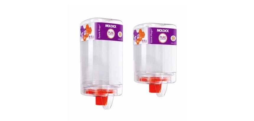 Distributeur bouchons d’oreilles Plugstation mécanique mural - 500 paires
