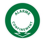 Panneau Alarme confinement