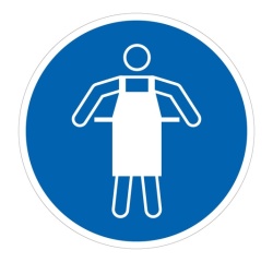 Panneau Obligatoire- Tablier de protection - M026 - ISO 7001