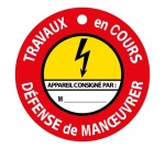 Disque Aimanté - Travaux en Cours, Défense de Manoeuvrer