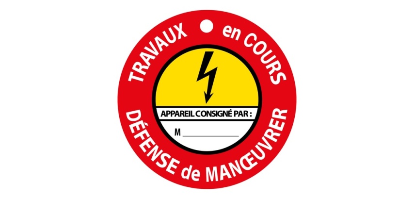 Disque Aimanté - Travaux en Cours, Défense de Manoeuvrer