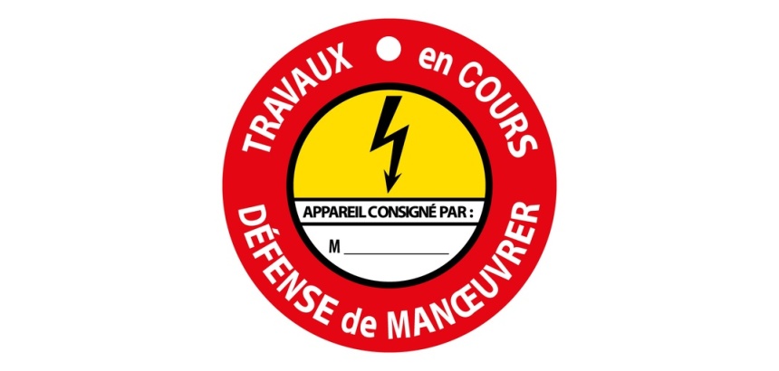 Disque Aimanté - Travaux en Cours, Défense de Manoeuvrer