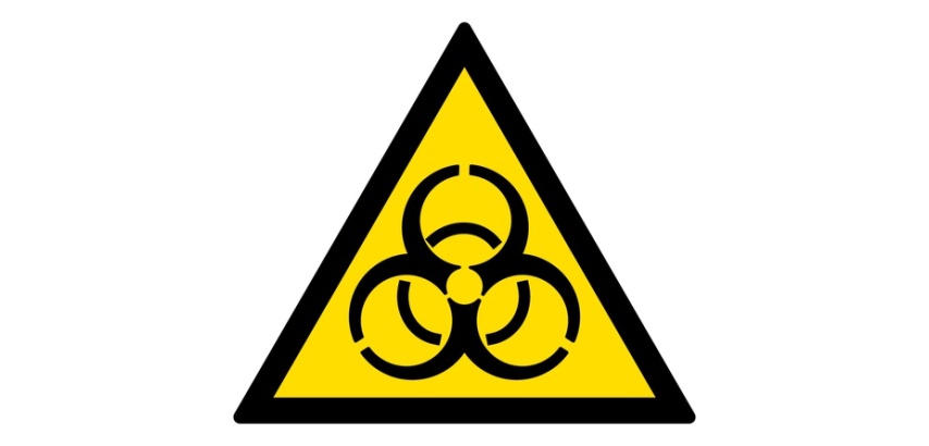 Signalétique de danger - Risque biologique - W009 - ISO 7010