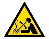 Panneaux - Déplacement pièce presse plieuse - W032 - ISO 7010