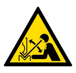 Panneaux - Déplacement pièce presse plieuse - W032 - ISO 7010