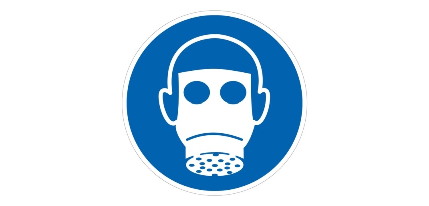 Panneau EPI Protection respiratoire obligatoire M017- ISO 7010