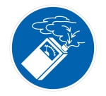 Panneau d'obligation - Utiliser un détecteur de gaz - M074 - ISO 7010