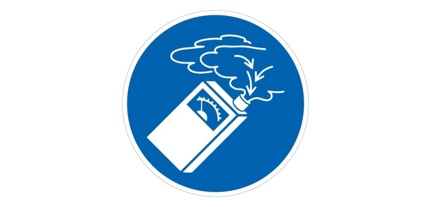 Panneau d'obligation - Utiliser un détecteur de gaz - M074 - ISO 7010
