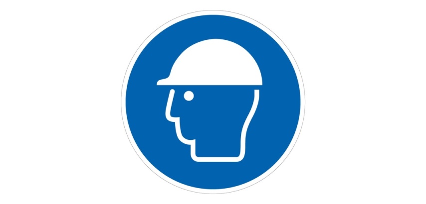 Panneau EPI Port du casque obligatoire M014 - ISO 7010