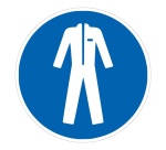 Signalétique M010 ISO 7010 – Vêtements de Protection Obligatoires