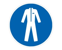 Signalétique M010 ISO 7010 – Vêtements de Protection Obligatoires