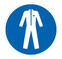Signalétique M010 ISO 7010 – Vêtements de Protection Obligatoires