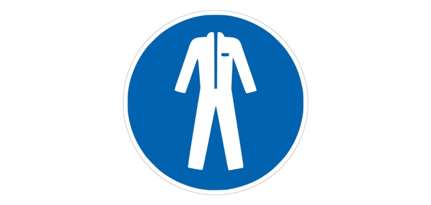 Signalétique M010 ISO 7010 – Vêtements de Protection Obligatoires