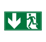 Panneau d'évacuation - Pictogramme Sortie de secours - ISO 7010