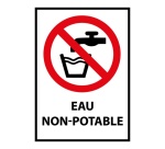 Panneau de signalisation - Picto Eau non potable - P005 - ISO 7010