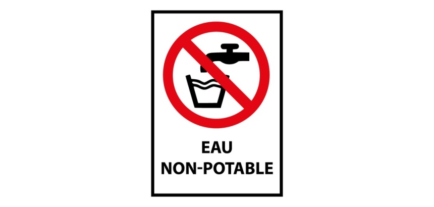 Panneau de signalisation - Picto Eau non potable - P005 - ISO 7010