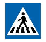 Panneau C20a passage piéton