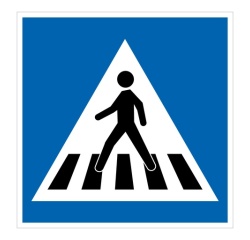 Panneau C20a passage piéton