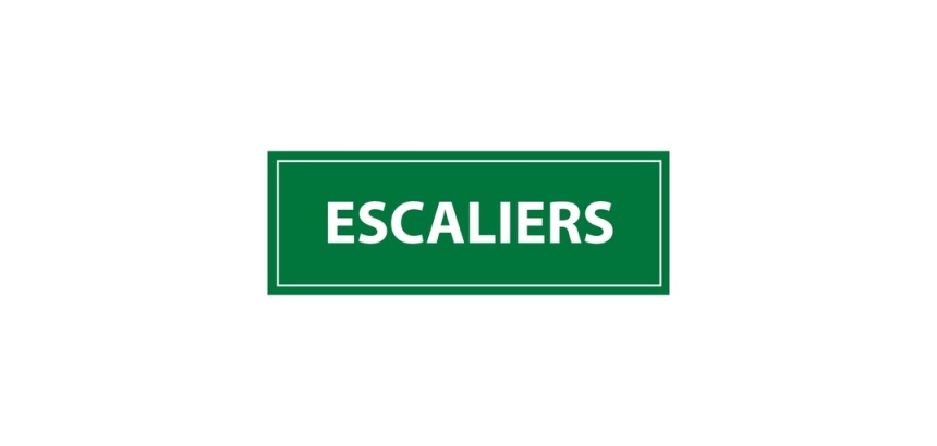 Panneau Escalier