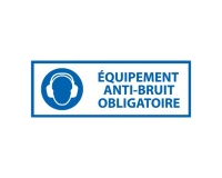 Panneau - EPI - équipement anti-bruit Obligatoire - M003