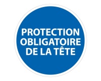 Panneau EPI Protection obligatoire de la tête