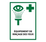 Panneau sécurité E011 – Rinçage oculaire – Norme ISO 7010