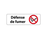 Signalétique d'interdiction - Défense de fumer - P002 - ISO 7010