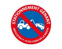 Panneau prescription B6a1 - Stationnement Gênant
