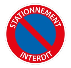 Panneau B6a1 « Stationnement interdit » – Signalisation parking