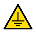 Rouleau de 250 Pictos de Danger - Mise à la terre - ISO 7010