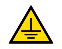Rouleau de 250 Pictos de Danger - Mise à la terre - ISO 7010