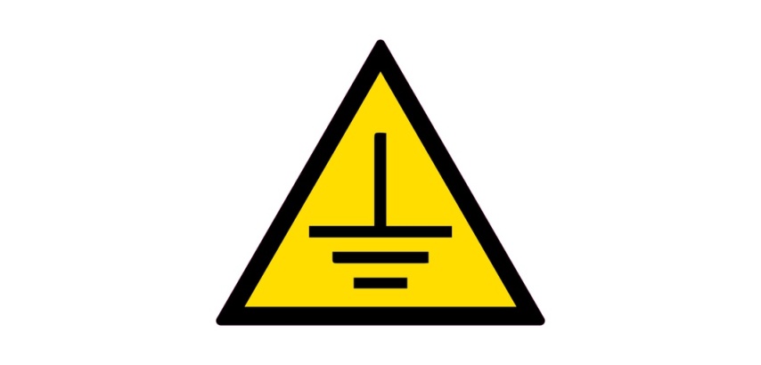 Rouleau de 250 Pictos de Danger - Mise à la terre - ISO 7010