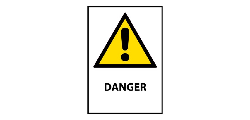 Panneau de danger universel – W001 – Norme ISO EN 7010 sécurité