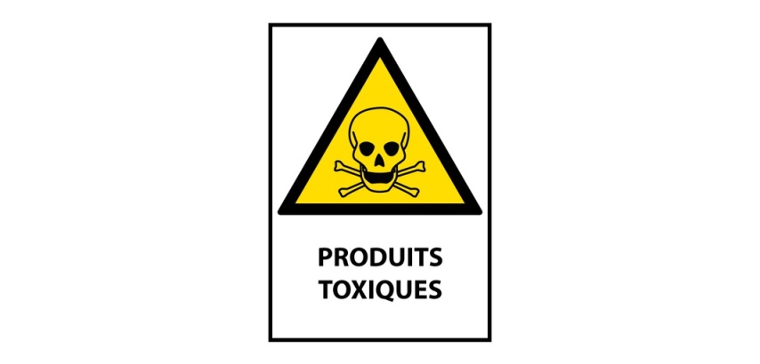 Signalétique de danger - Produits Toxiques - W016 - ISO 7010