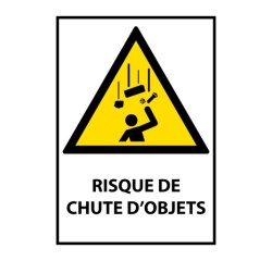 Signalétique de danger - Chute d'objets - W035 - ISO 7010