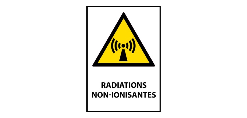 Panneau danger - Radiations non-ionisantes - W005 - ISO 7010