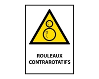 Panneau - Rouleaux contrarotatifs - W025- format portrait