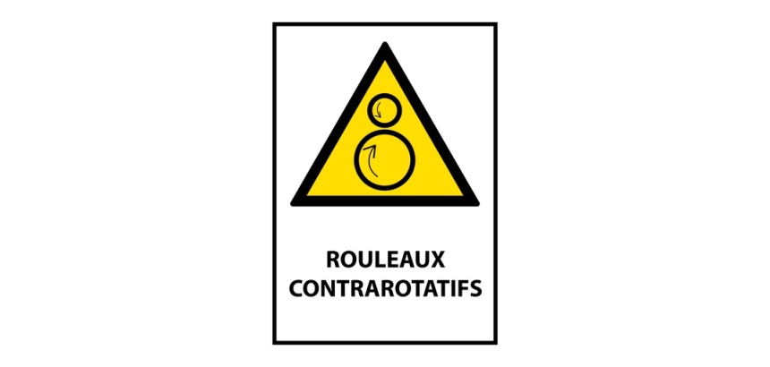 Panneau - Rouleaux contrarotatifs - W025- format portrait
