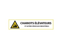 Panneau danger - Chariots élévateurs et véhicules indus